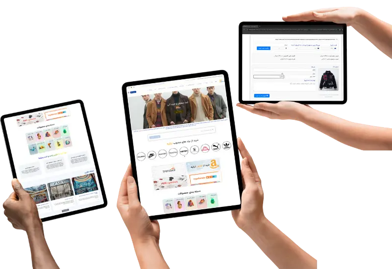 طراحی سایت حرفه ای رسپانسیو توسط DnzWebs